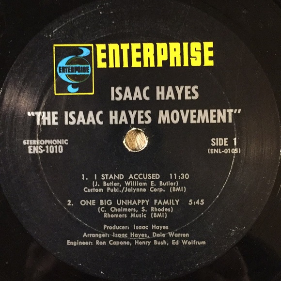 Isaac Hayes - “The Isaac Hayes Movement” Vinyl LP - Picture 4 of 5